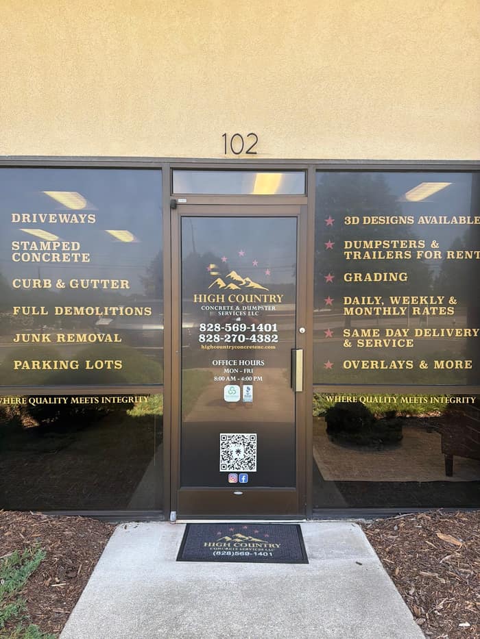 High Country Concrete Services — customer photo