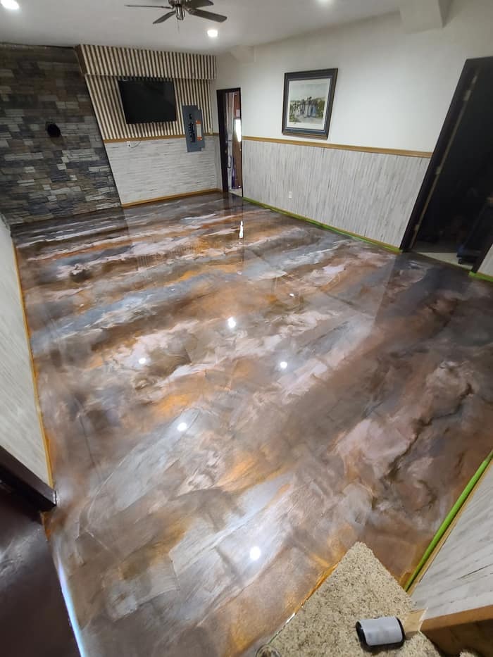 Just Flooring It Epoxy Co — customer photo