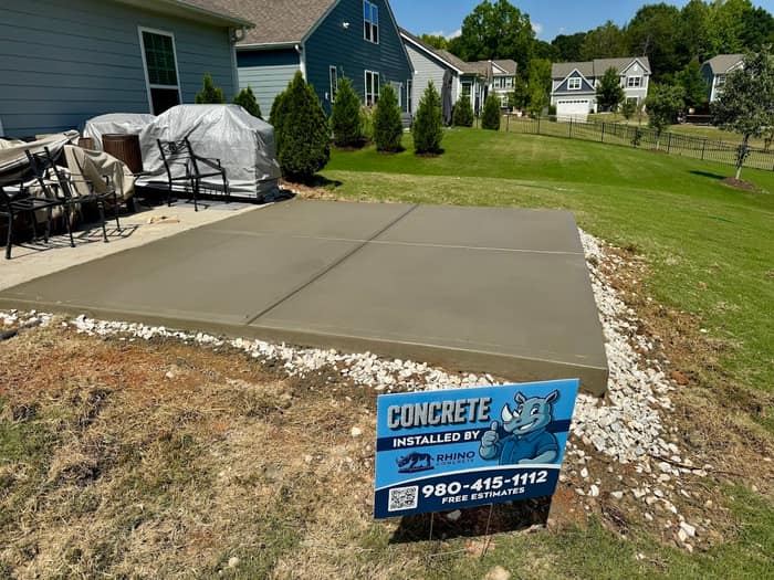 Rhino Concrete — customer photo