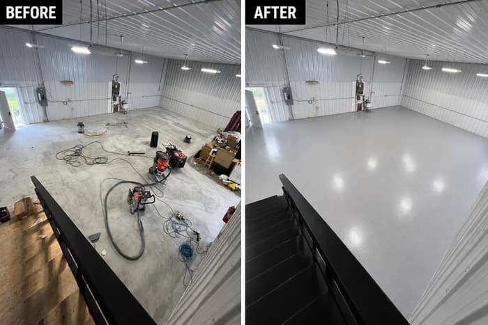 701 Epoxy Flooring — customer photo