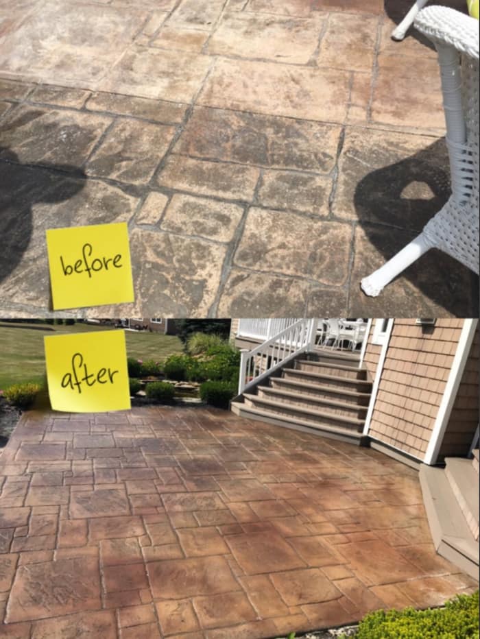 Cutting Edge Decorative Concrete — customer photo