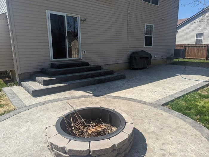 Decorative Curb & Concrete — customer photo