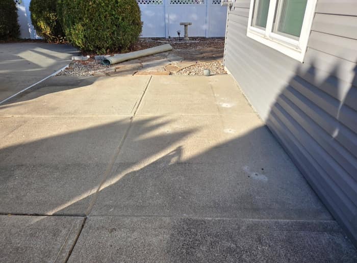 Elevated Concrete Lifting — customer photo