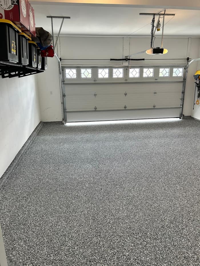 Garage Floor Coating - The Great Lakes — customer photo