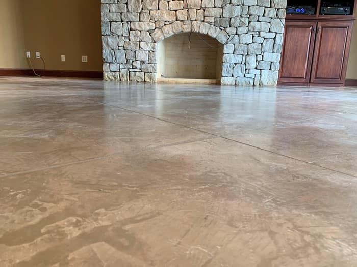 Hawkeye Custom Concrete — customer photo