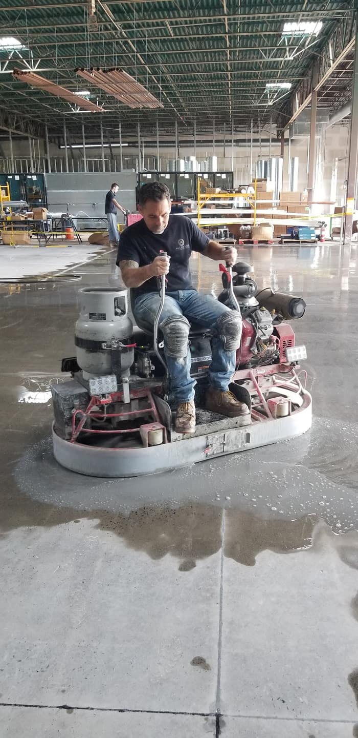 Allen Lee Concrete Polishing — customer photo