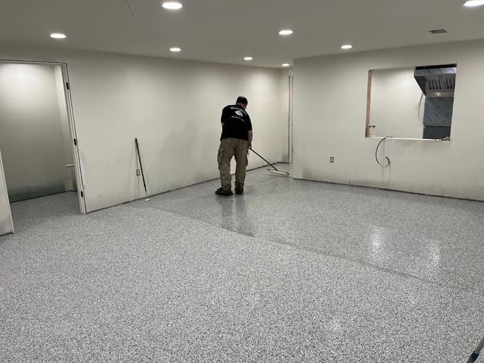 Bluehawk Industrial Coatings Epoxy Floors — customer photo