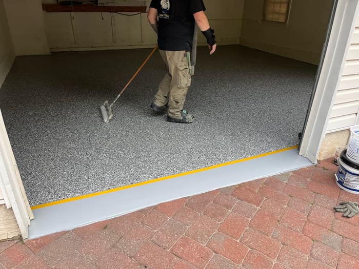 Bluehawk Industrial Coatings Epoxy Floors — customer photo