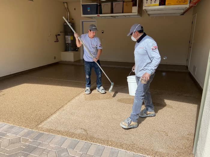 Garage Floor Coating of The Main Line — customer photo