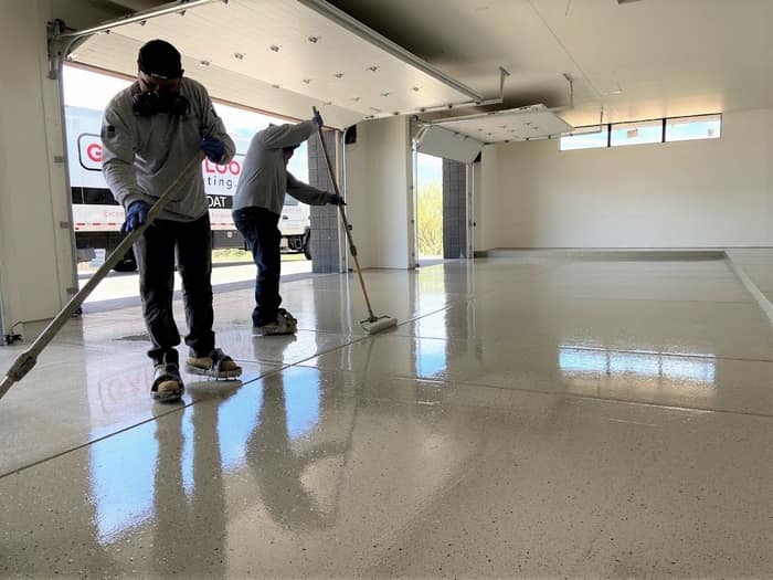 Garage Floor Coating of The Main Line — customer photo
