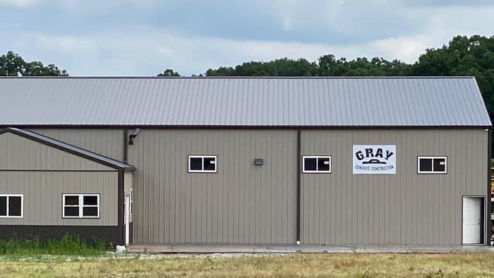 Gray Concrete Construction — customer photo