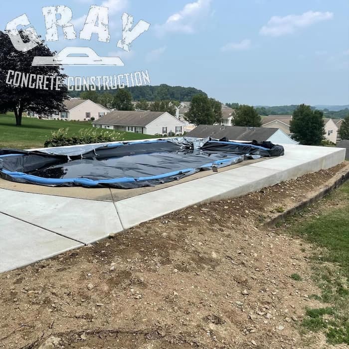 Gray Concrete Construction — customer photo