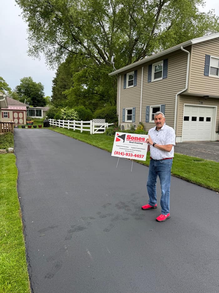 Sones Sealcoating LLC — customer photo