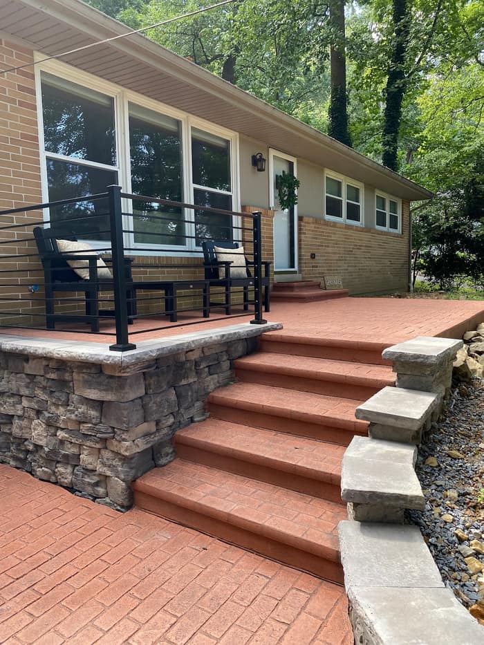 Stamped Concrete Works — customer photo