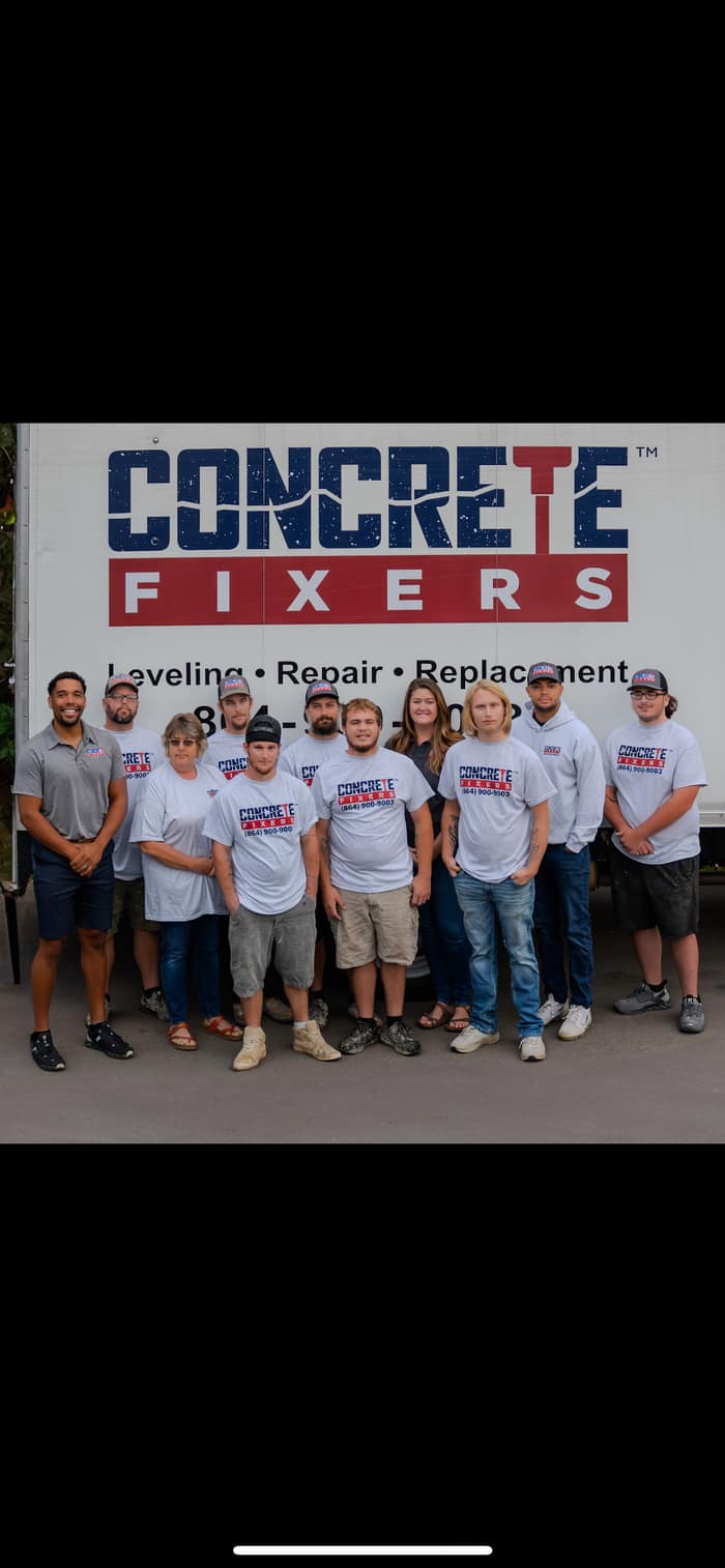 Concrete Fixers — customer photo