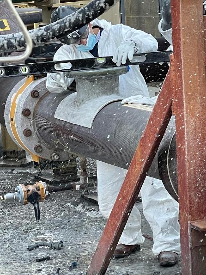 Universal Blastco — customer photo