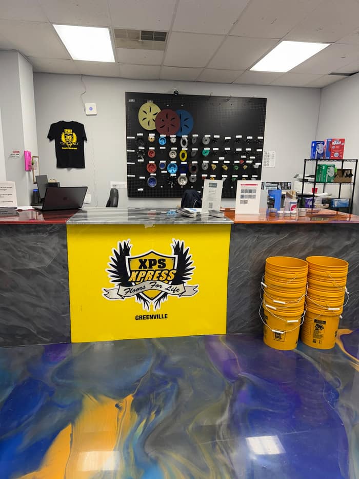 XPS Xpress - Greenville Epoxy Floor Store — customer photo