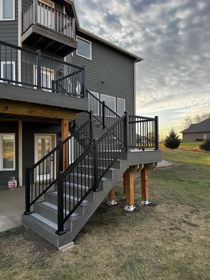 Scholten Construction - Decks, Concrete, Painting, Siding, and Roofing — customer photo