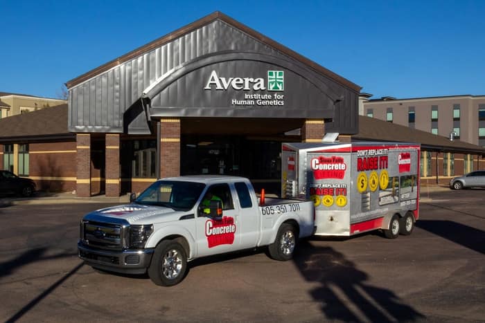 Sioux Falls Concrete Lifting — customer photo