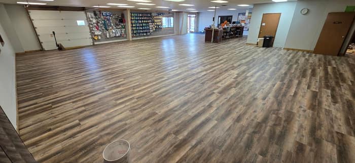 Transparent Flooring Install Design And Epoxy — customer photo