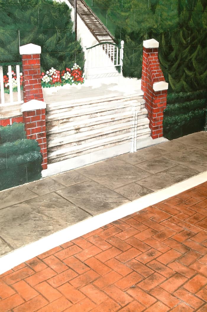 Aubrey Black Decorative Concrete Increte Systems — customer photo