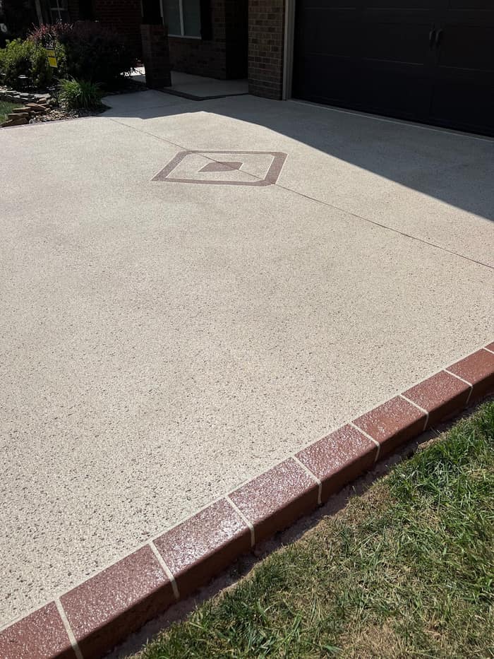 East Tennessee Concrete Color Coating — customer photo