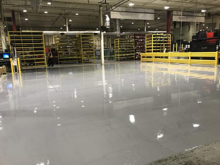 Industrial Applications - Epoxy Flooring & Polished Concrete Contractor — customer photo