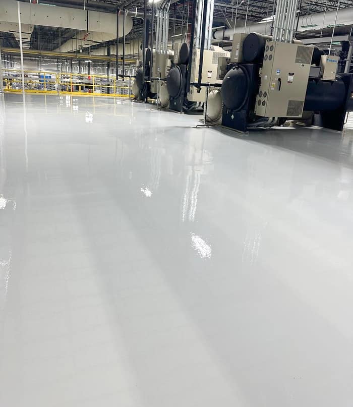 Industrial Applications - Epoxy Flooring & Polished Concrete Contractor — customer photo