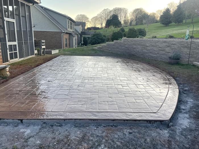JR Concrete — customer photo