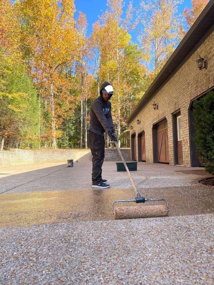 K Concrete Coatings — customer photo
