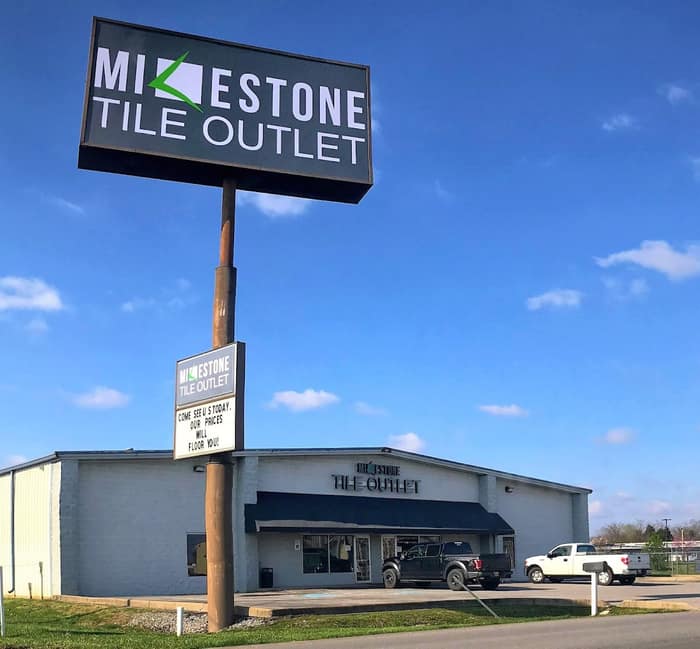 Milestone Tile Outlet — customer photo