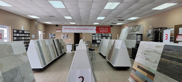 Milestone Tile Outlet — customer photo