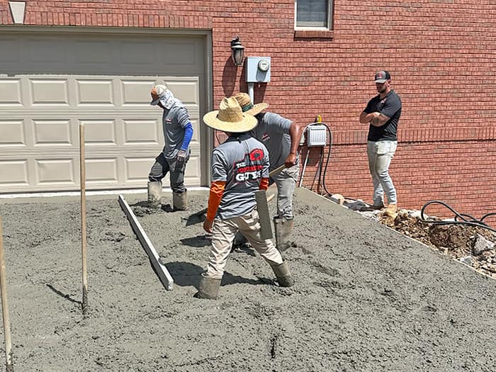 The Concrete Guys Knox — customer photo