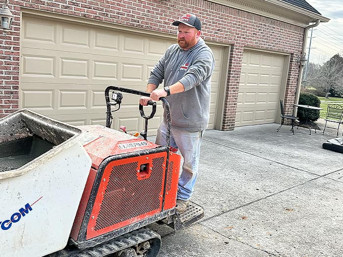 The Concrete Guys Knox — customer photo