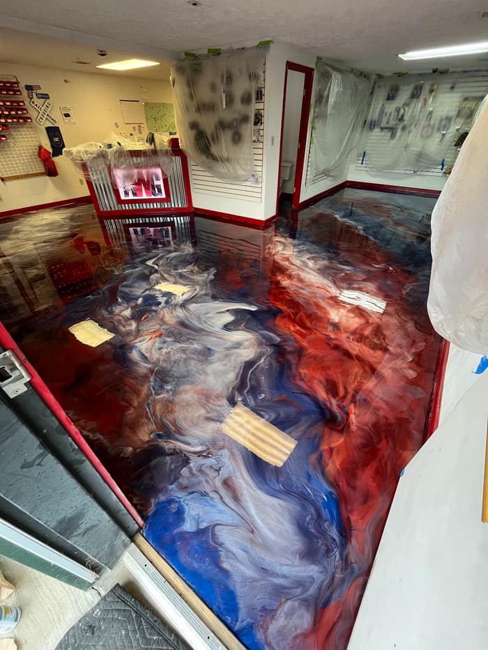 Volunteer Epoxy Flooring — customer photo