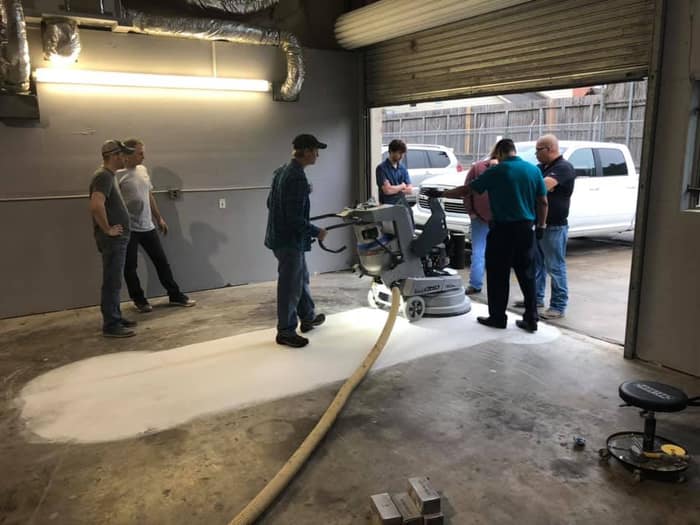 Concrete Floor Shop — customer photo