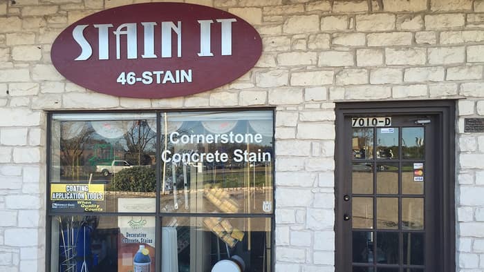 Cornerstone Concrete Stain — customer photo