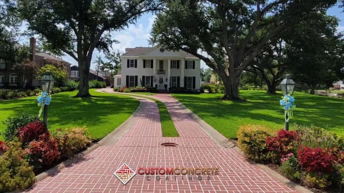 Custom Concrete Coatings — customer photo