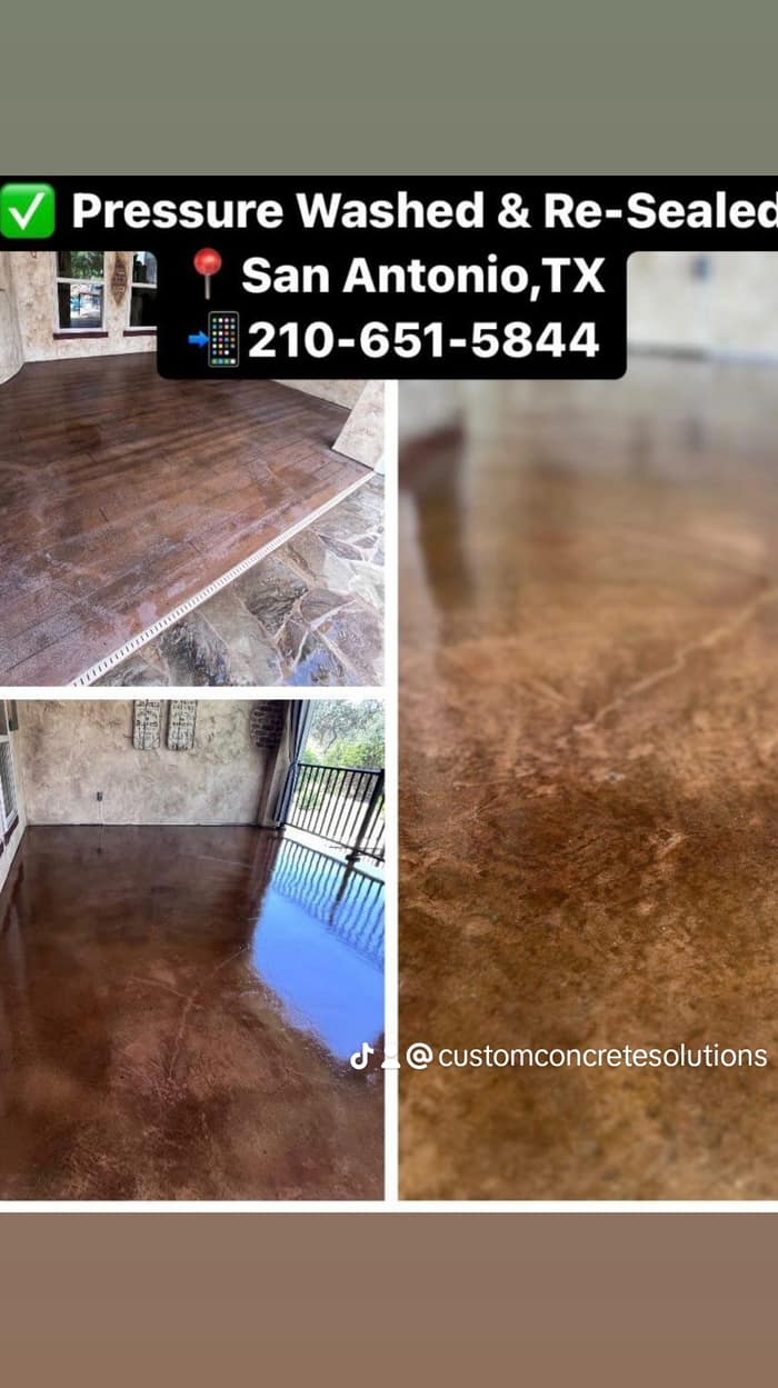 Custom Concrete Solutions — customer photo