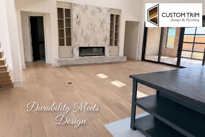Custom Trim Design & Flooring — customer photo