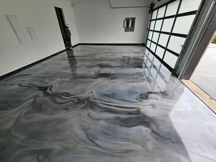 Diamond Cut Garage Floors — customer photo