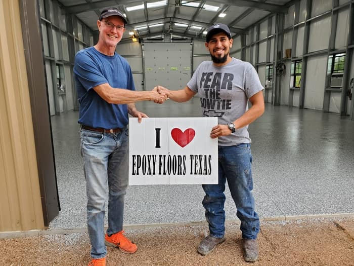 Epoxy Floors Houston — customer photo