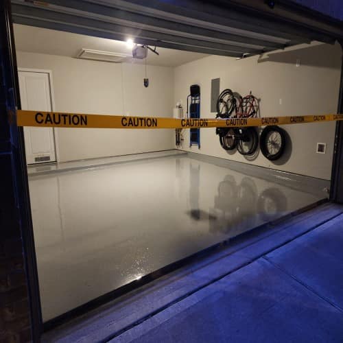 Epoxy Garage Floors Montgomery — customer photo