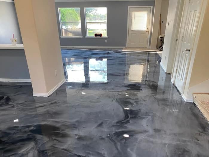 Epoxy Garage Floors Montgomery — customer photo