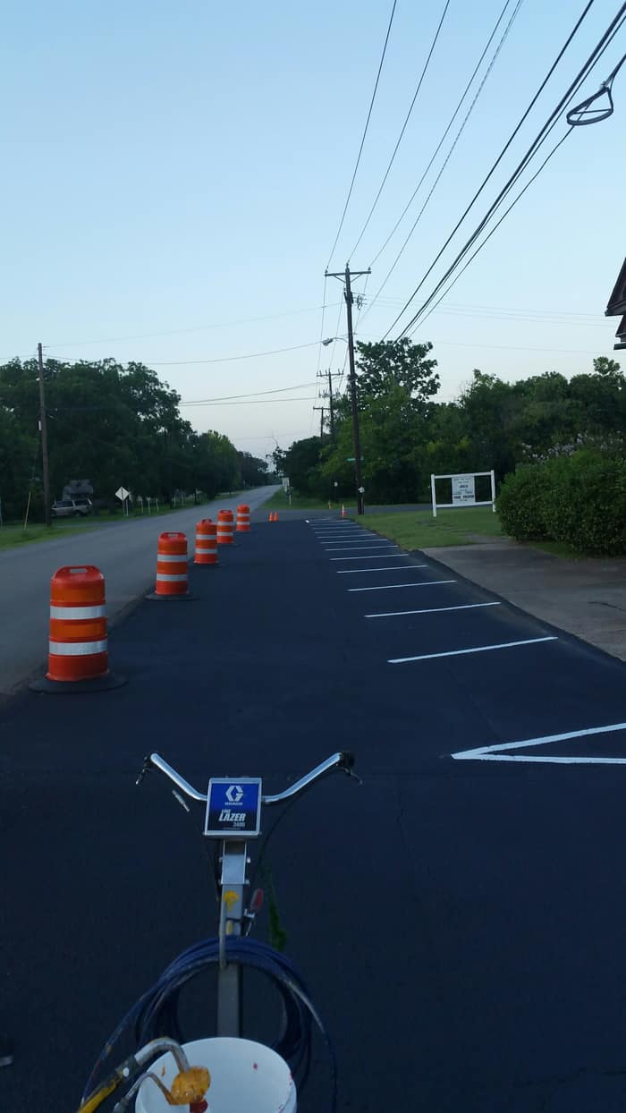 eSquared Asphalt Maintenance — customer photo