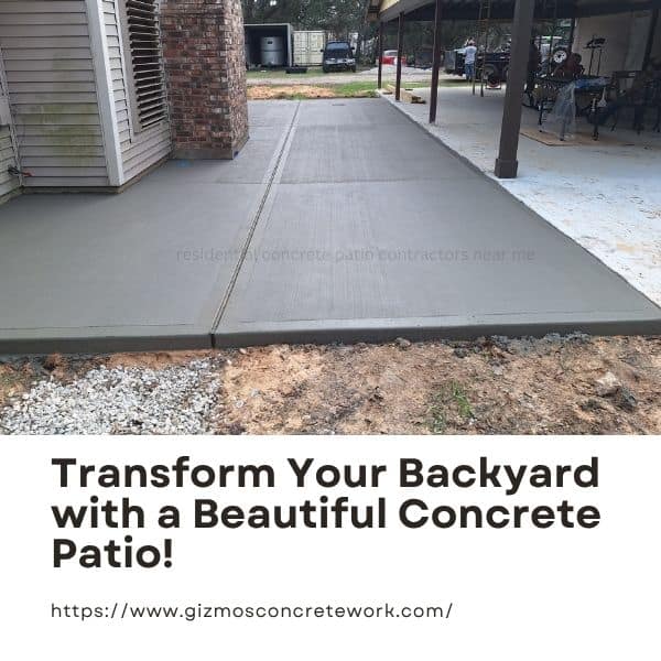 Gizmo's Concrete Works. Residential And Commercial Concrete — customer photo