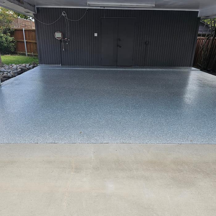Hansen's Natural Pebble Stone Floors — customer photo