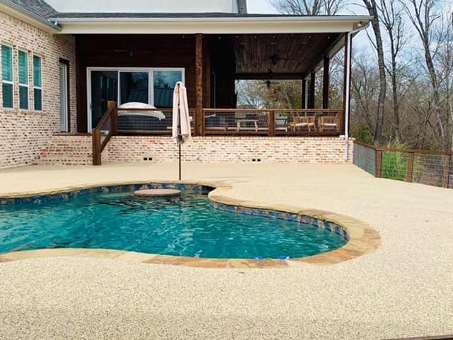 Hansen's Natural Pebble Stone Floors — customer photo