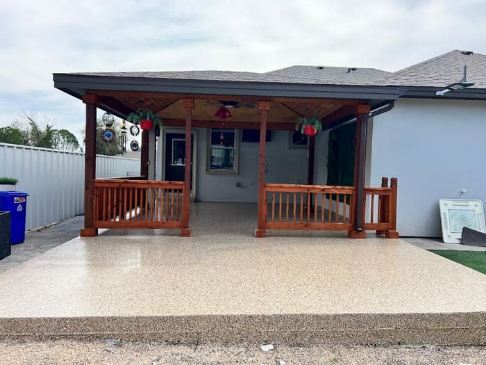 Home Run Concrete Coatings — customer photo