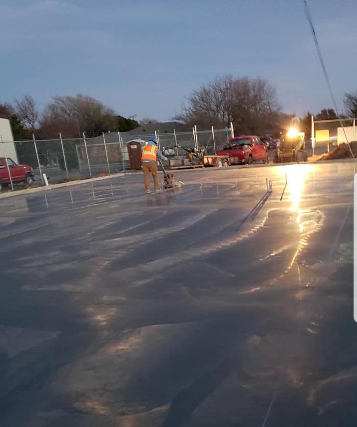 J & C Concrete — customer photo